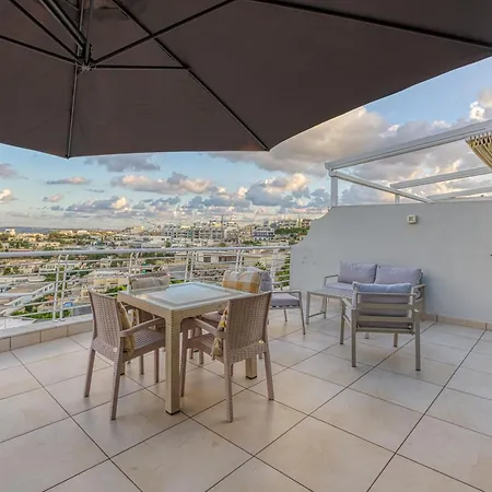 Lovely Mellieha With Stunning Terrace & Views By 360 Estates *